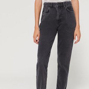 Urban Outfitters OU Faded Black Mom Jeans